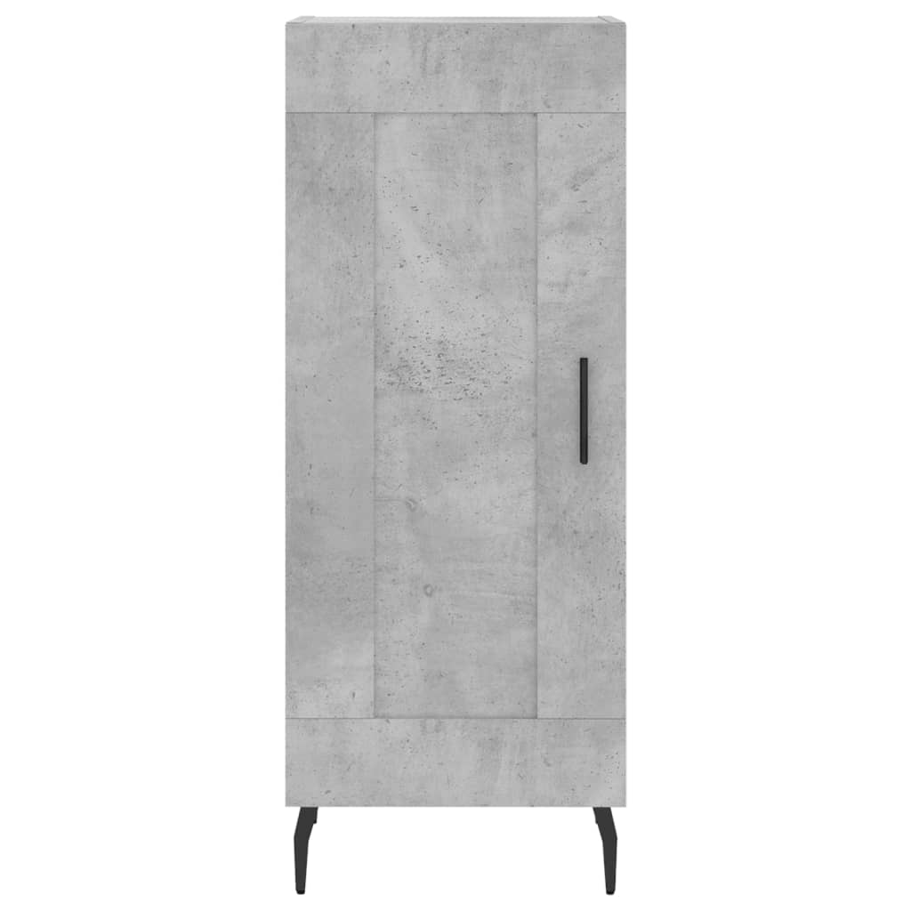 Skjenk betonggrå 34,5x34x90 cm konstruert tre
