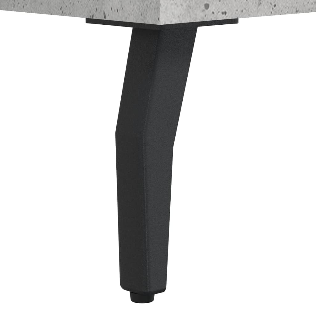 Skjenk betonggrå 34,5x34x90 cm konstruert tre