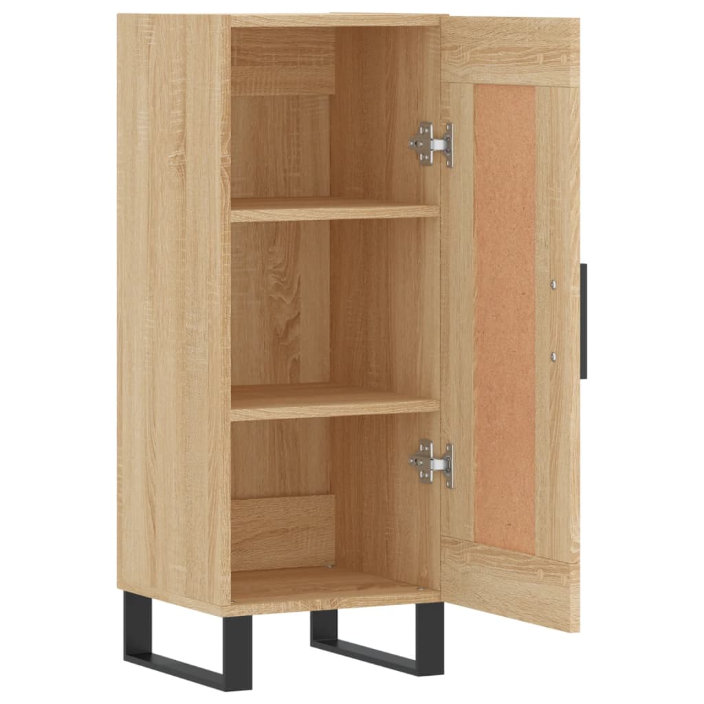 Skjenk sonoma eik 34,5x34x90 cm konstruert tre