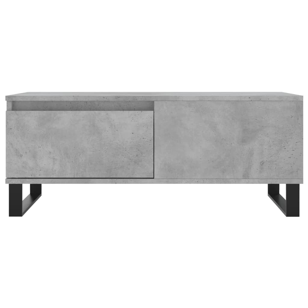 Salongbord betonggrå 90x50x36,5 cm konstruert tre
