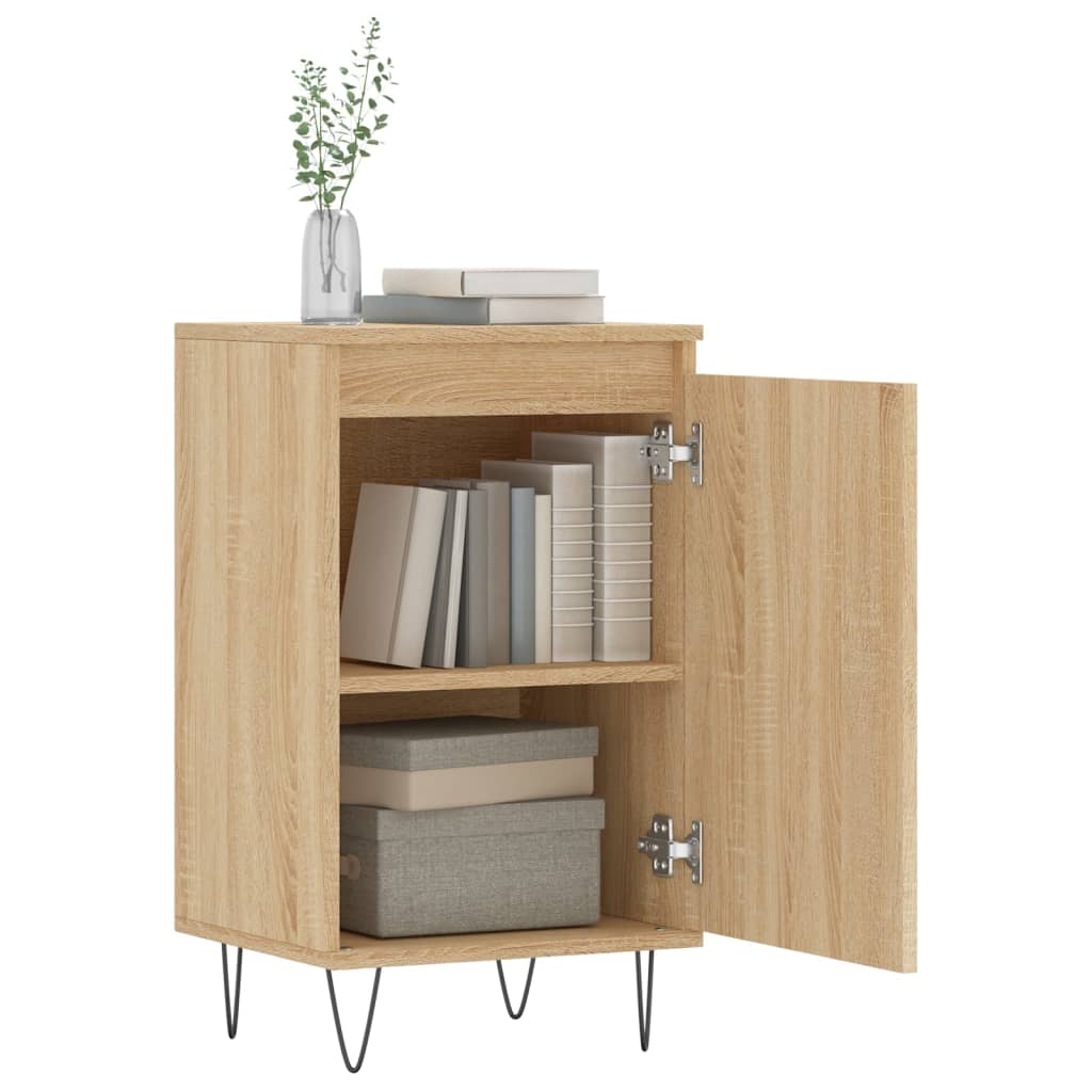 Skjenk sonoma eik 40x35x70 cm konstruert tre