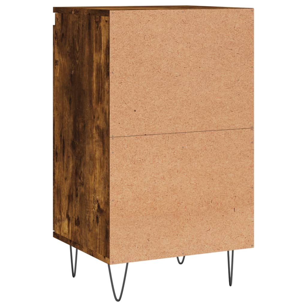 Skjenk røkt eik 40x35x70 cm konstruert tre