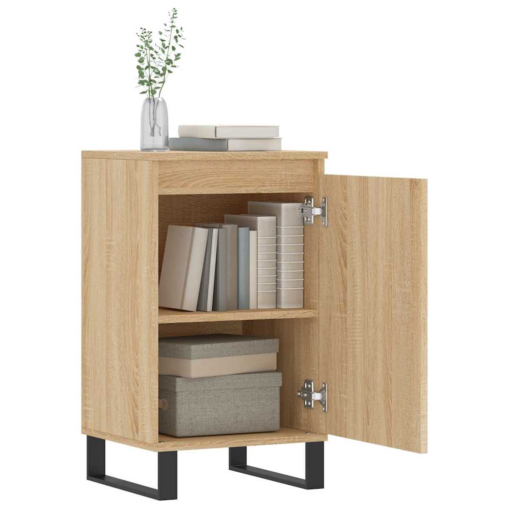 Skjenk sonoma eik 40x35x70 cm konstruert tre