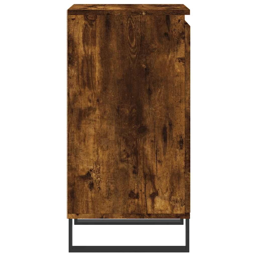 Skjenk røkt eik 40x35x70 cm konstruert tre