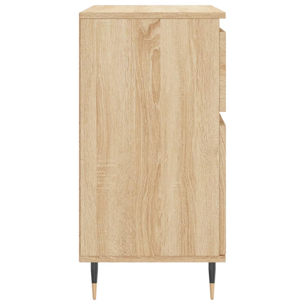 Skjenk sonoma eik 60x35x70 cm konstruert tre