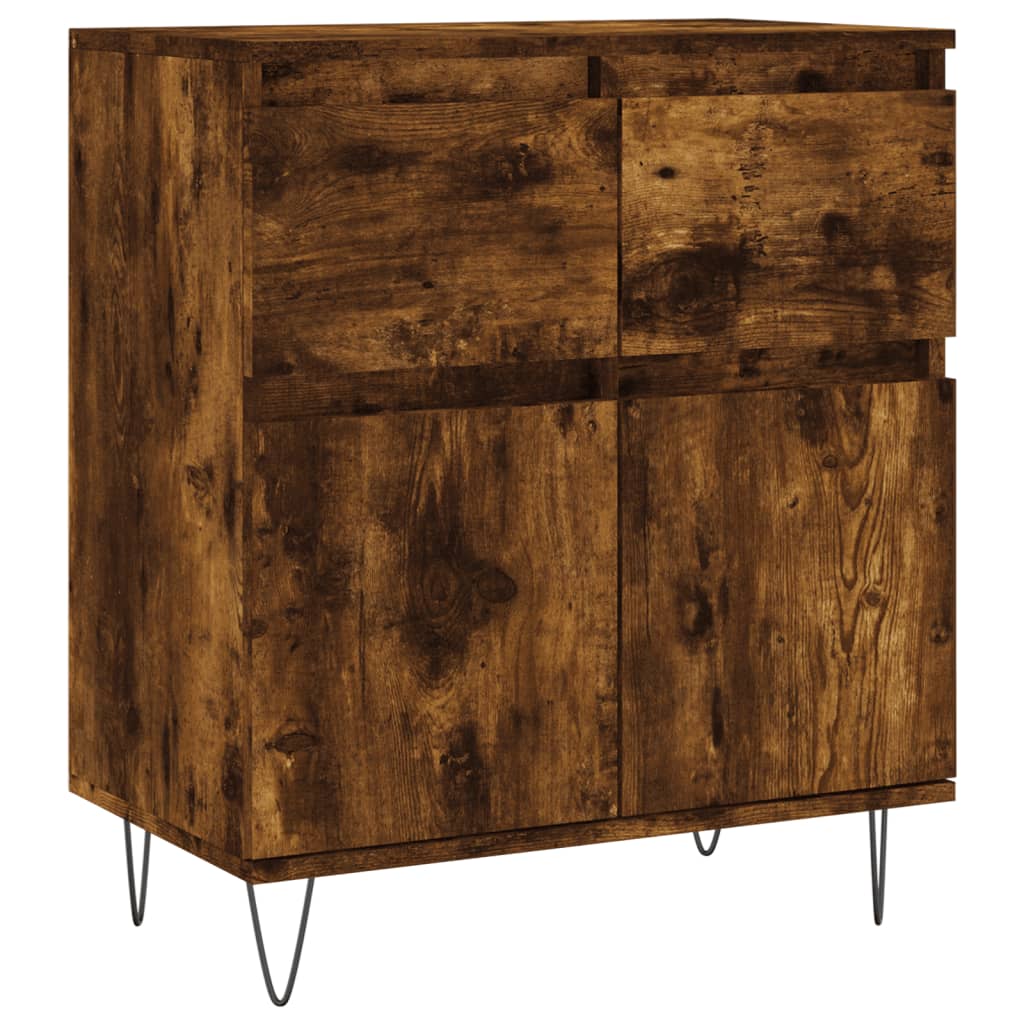 Skjenk røkt eik 60x35x70 cm konstruert tre