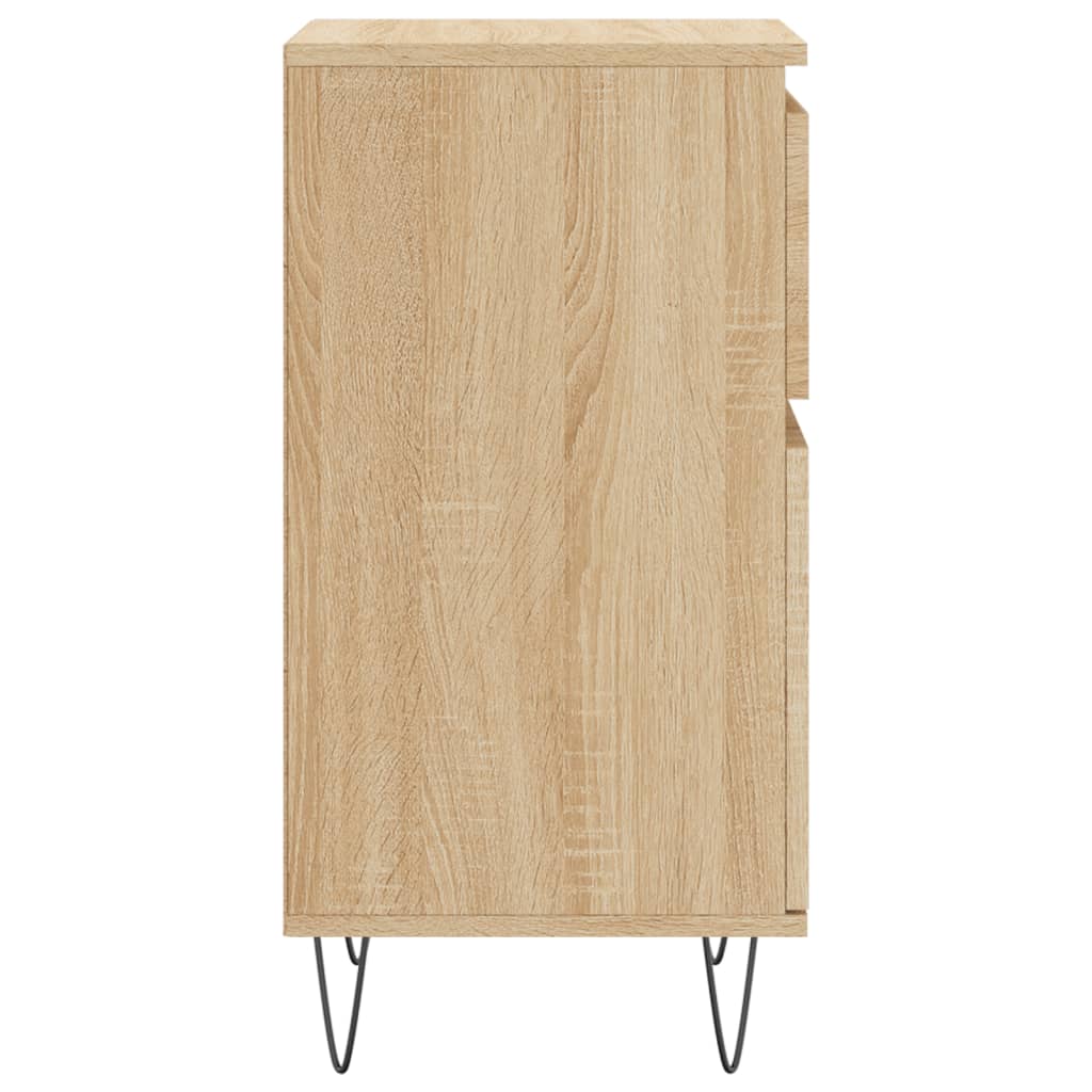 Skjenk sonoma eik 40x35x70 cm konstruert tre