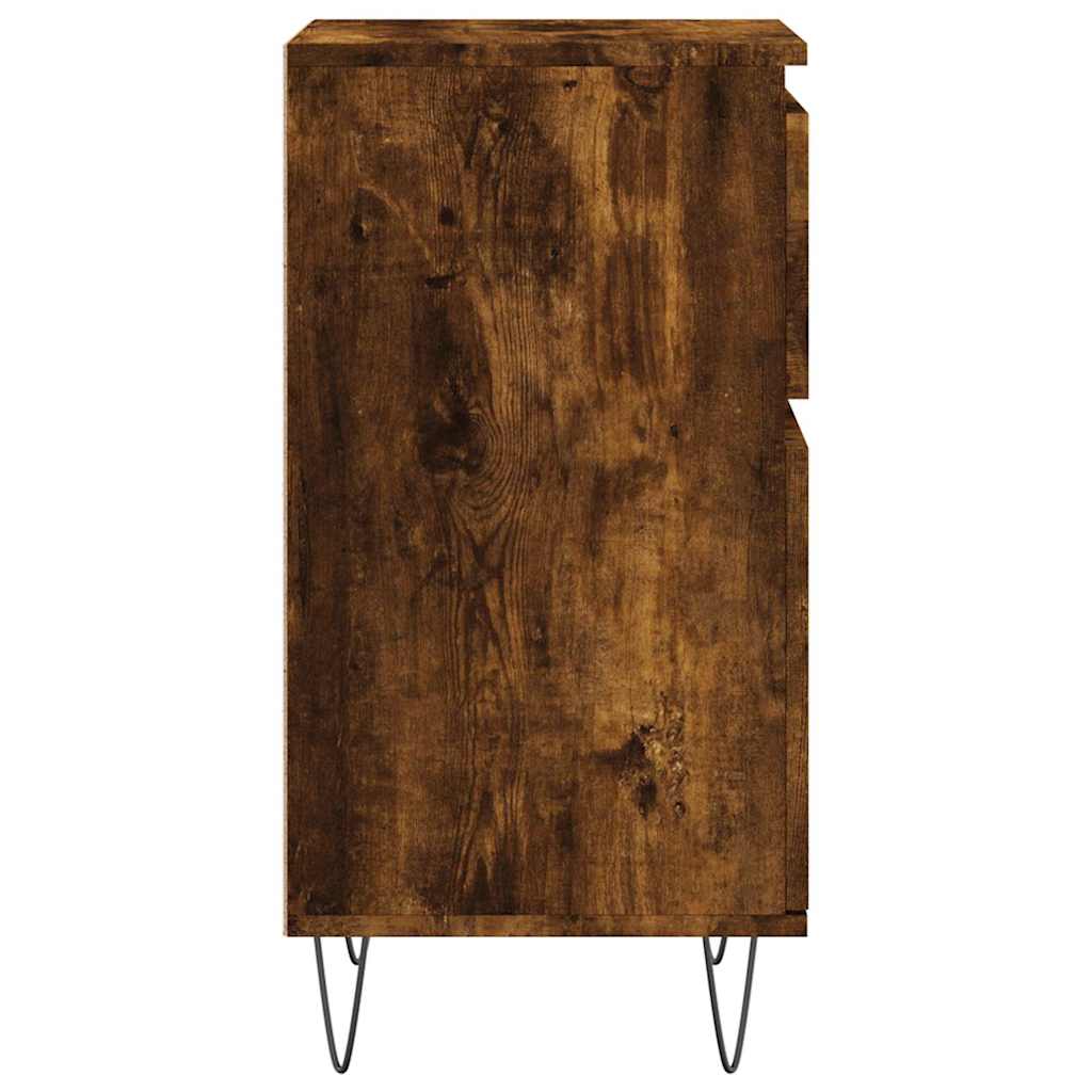 Skjenk røkt eik 40x35x70 cm konstruert tre