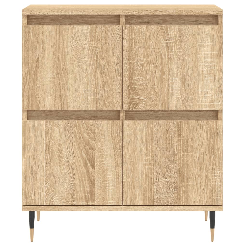 Skjenk sonoma eik 60x35x70 cm konstruert tre