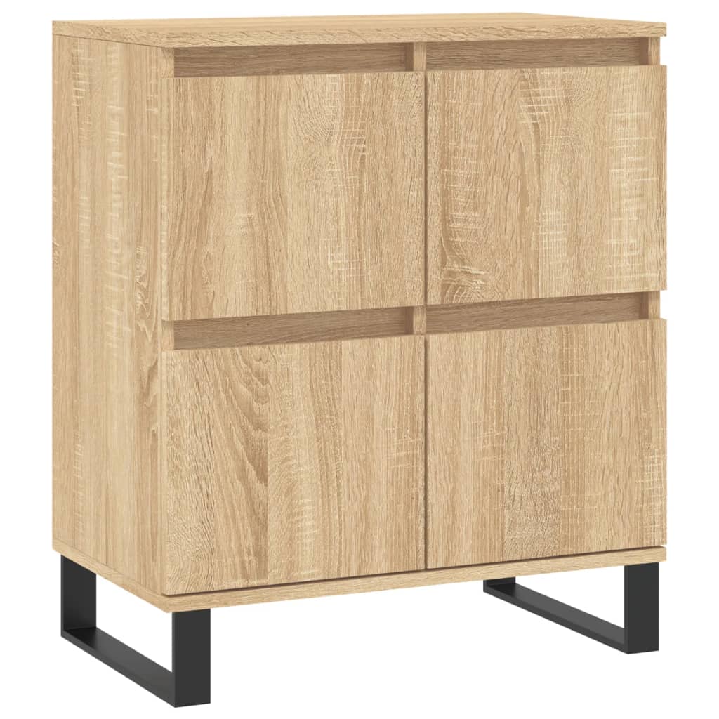 Skjenk sonoma eik 60x35x70 cm konstruert tre