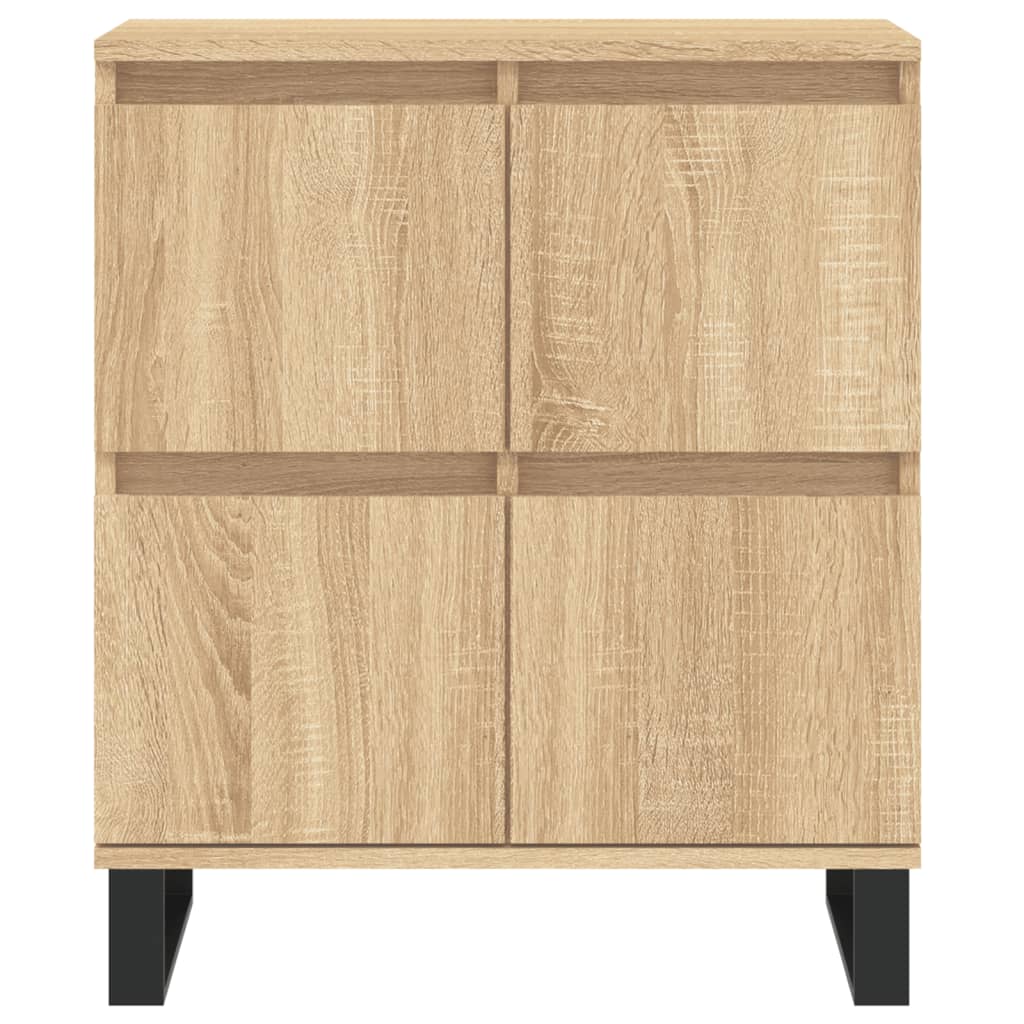Skjenk sonoma eik 60x35x70 cm konstruert tre