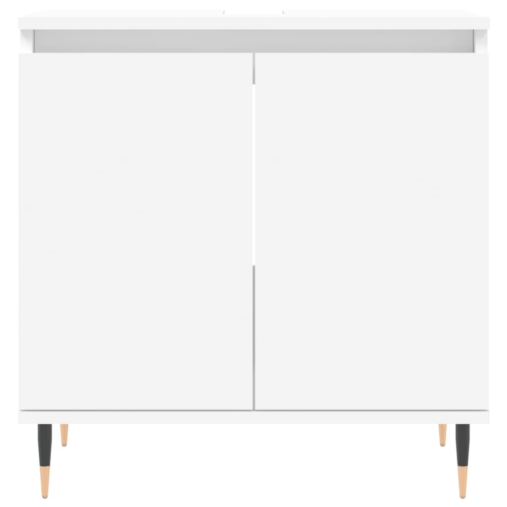 Servantskap hvit 58x33x60 cm konstruert tre
