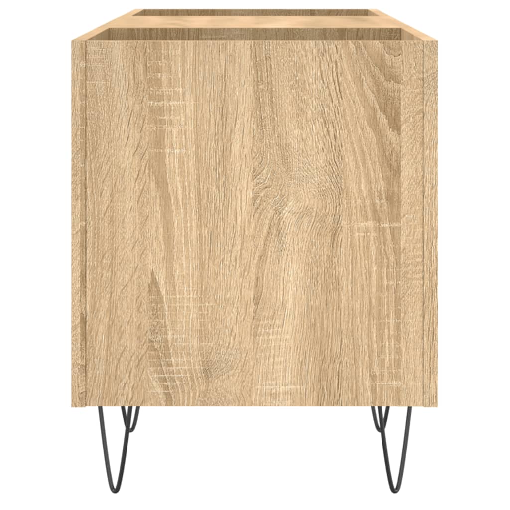 Hifi-benk sonoma eik 121x38x48 cm konstruert tre
