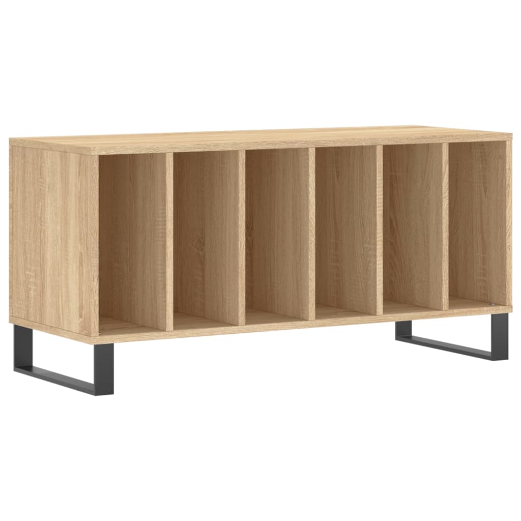 Hifi-benk sonoma eik 100x38x48 cm konstruert tre vidaXL