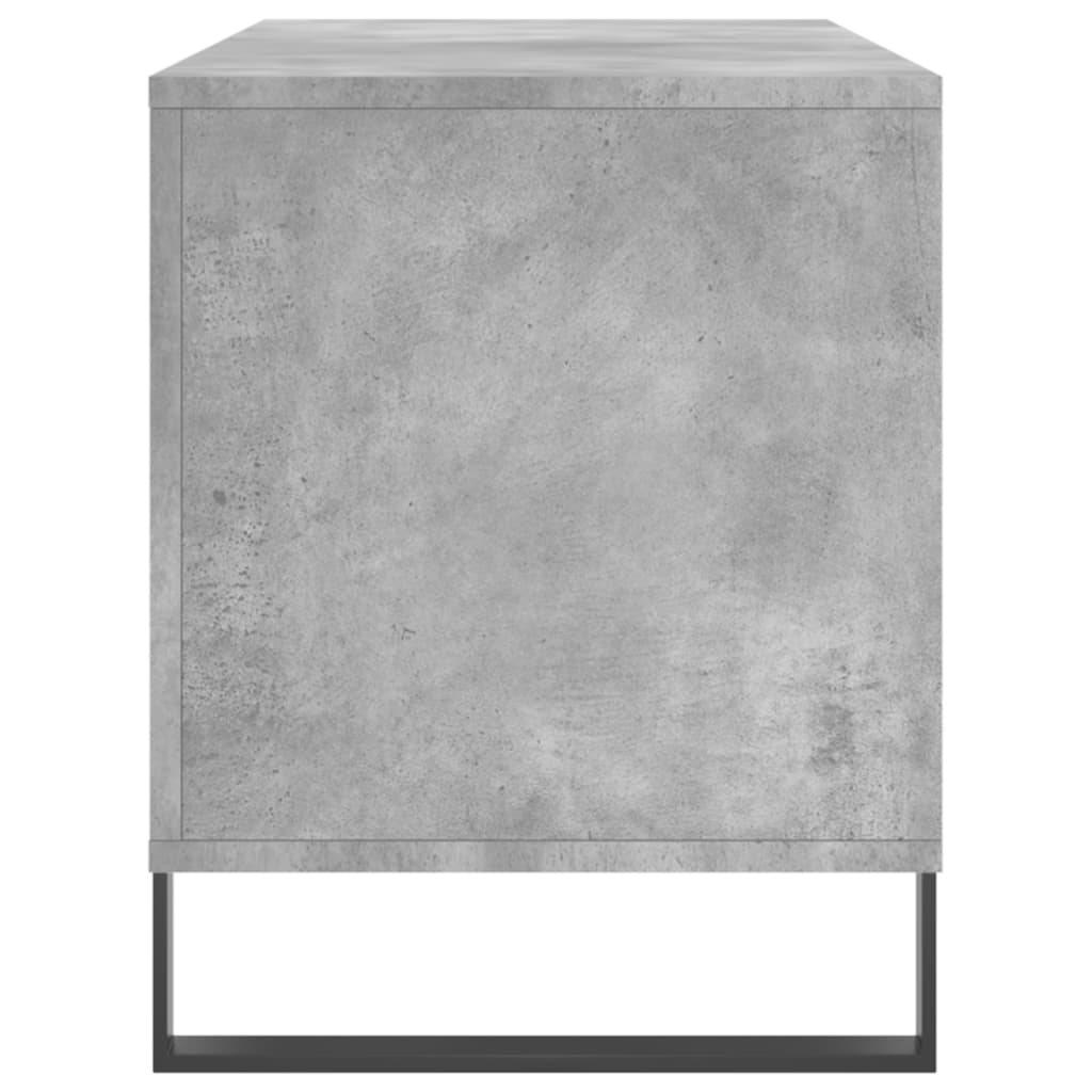 Hifi-benk betonggrå 100x38x48 cm konstruert tre vidaXL