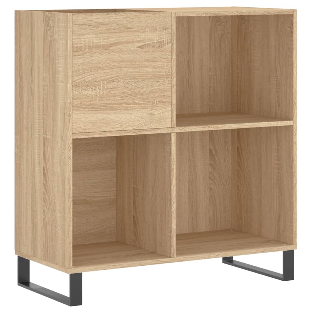 Hifi-benk sonoma eik 84,5x38x89 cm konstruert tre