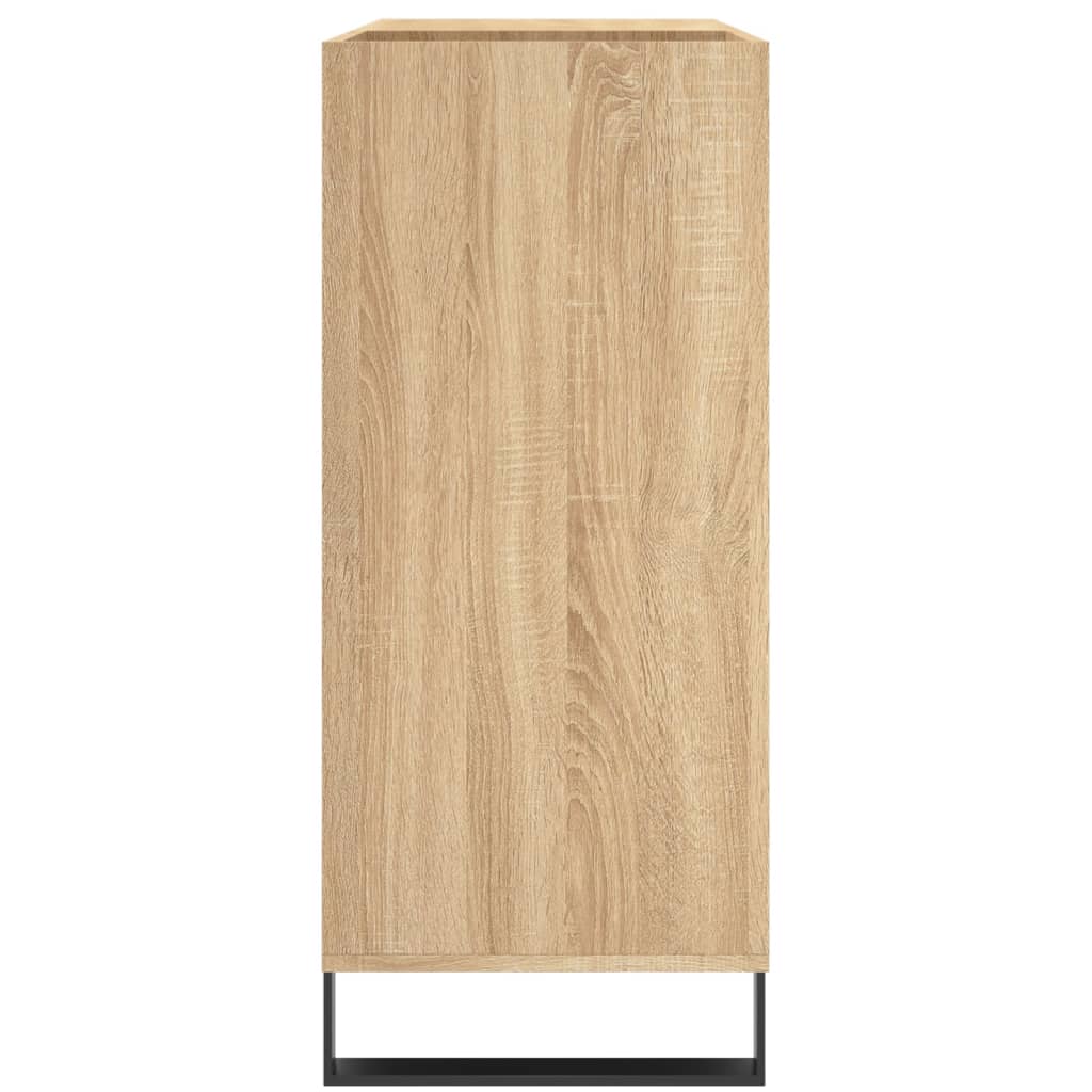 Hifi-benk sonoma eik 84,5x38x89 cm konstruert tre