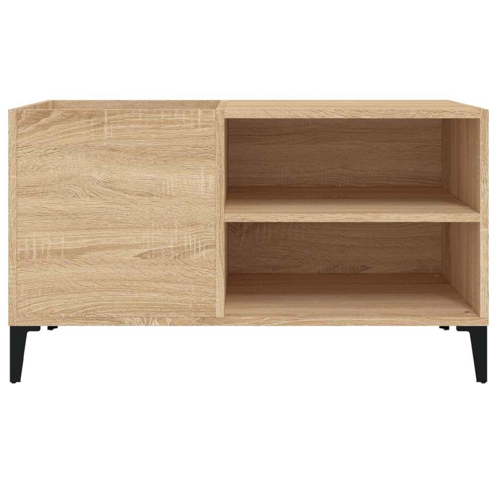 Hifi-benk sonoma eik 84,5x38x48 cm konstruert tre