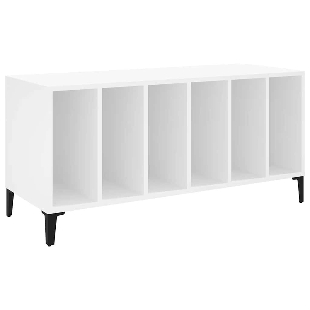 Hifi-benk hvit 100x38x48 cm konstruert tre vidaXL