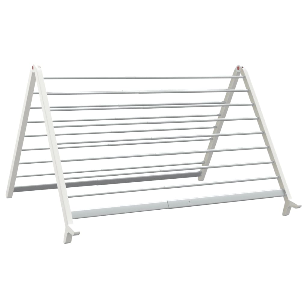 Tørkestativ for badekar uttrekkbart 53-90 cm aluminium
