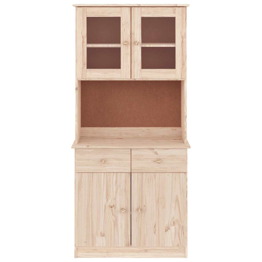 Highboard ALTA 77x35x165 cm heltre furu