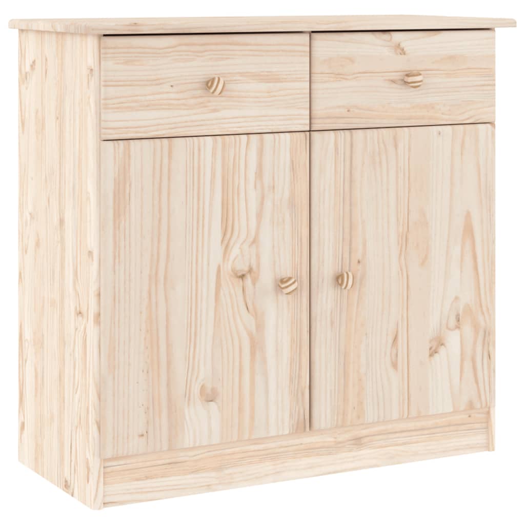 Highboard ALTA 77x35x165 cm heltre furu