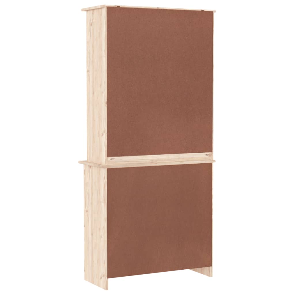Highboard ALTA 77x35x165 cm heltre furu