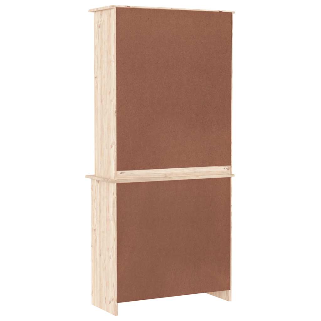 Highboard ALTA 77x35x165 cm heltre furu
