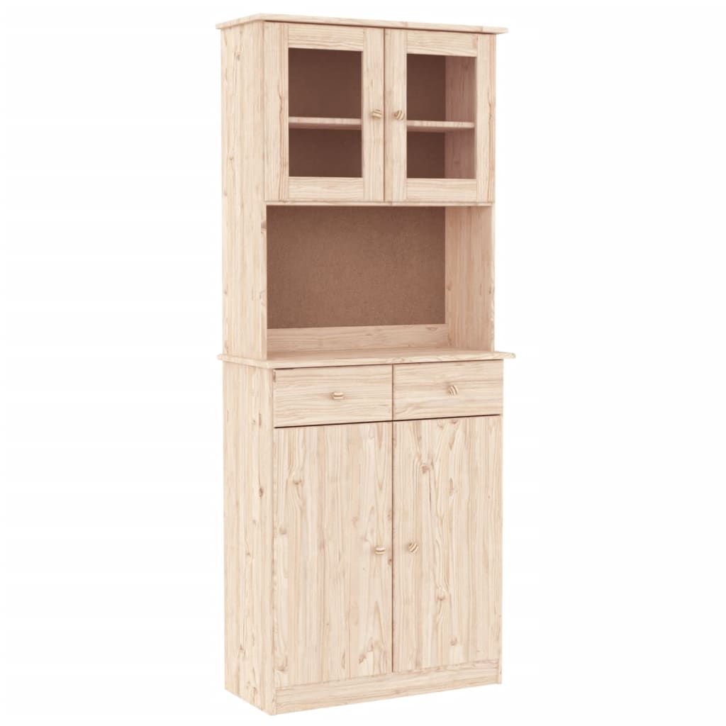Highboard ALTA 77x35x188 cm heltre furu