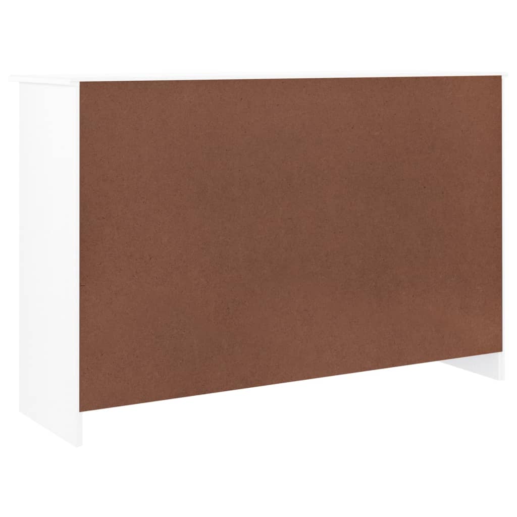 Kommode ALTA hvit 112x35x73 cm heltre furu