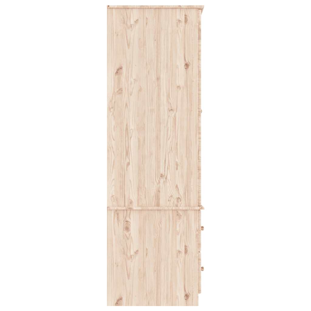 Garderobe ALTA 90x55x170 cm heltre furu