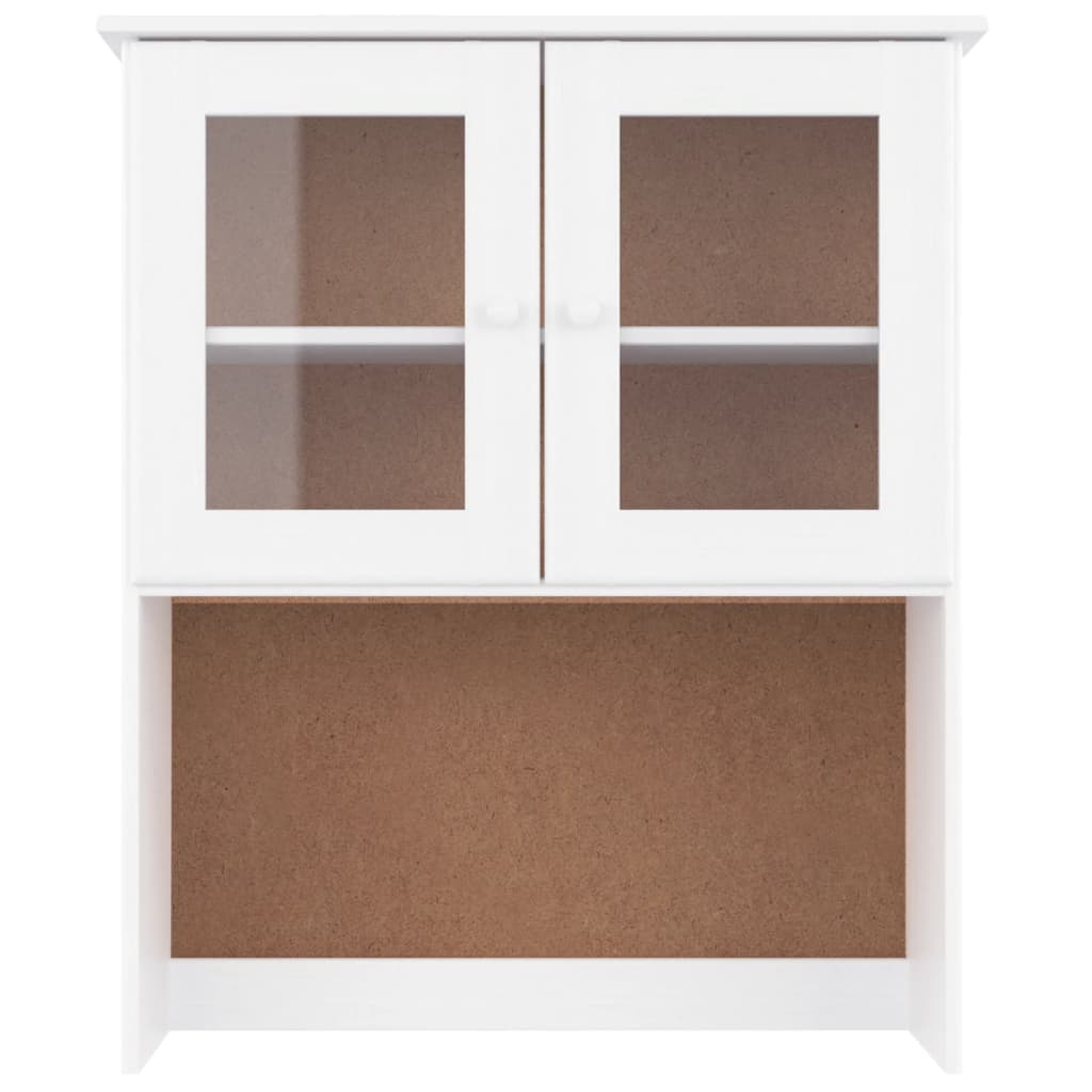 Topp til kommode ALTA hvit 77x30x92 cm heltre furu