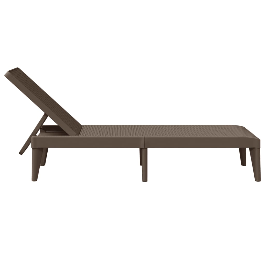 Solseng brun 186x60x29 cm PP