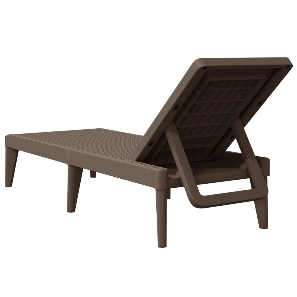 Solseng brun 186x60x29 cm PP