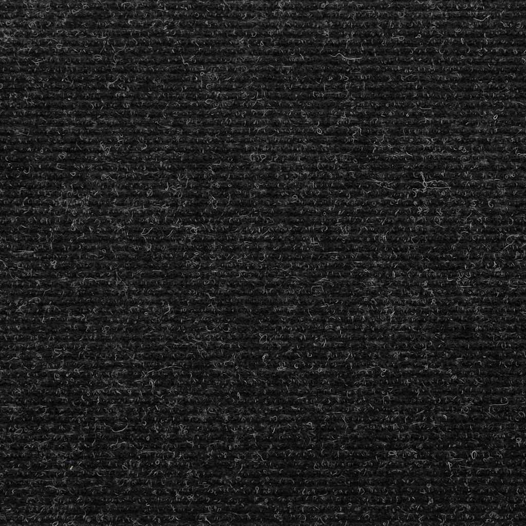 Selvklebende trappematter 10 stk antrasitt 65x22,5x3,5 cm