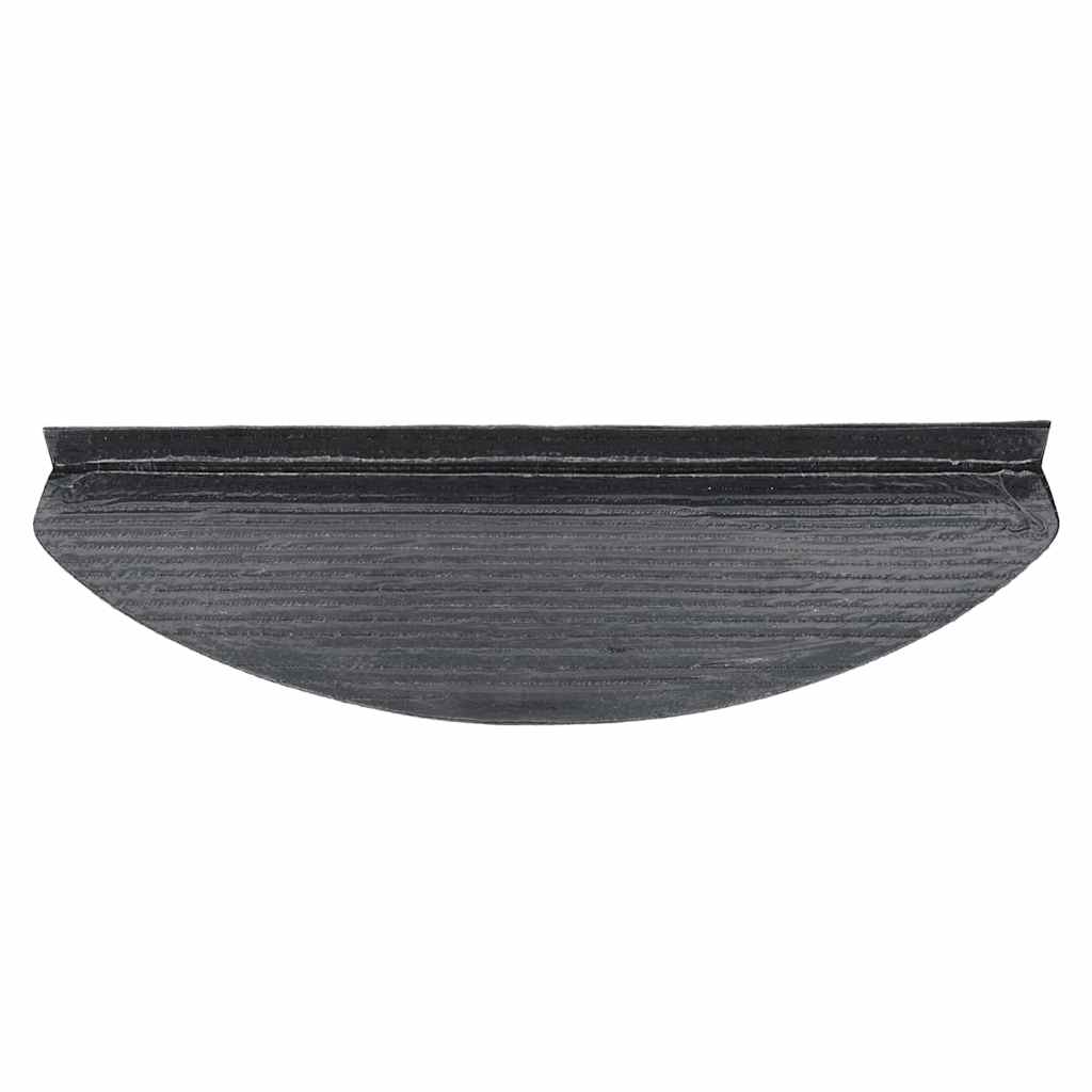 Selvklebende trappematter 10 stk svart 65x22,5x3,5 cm