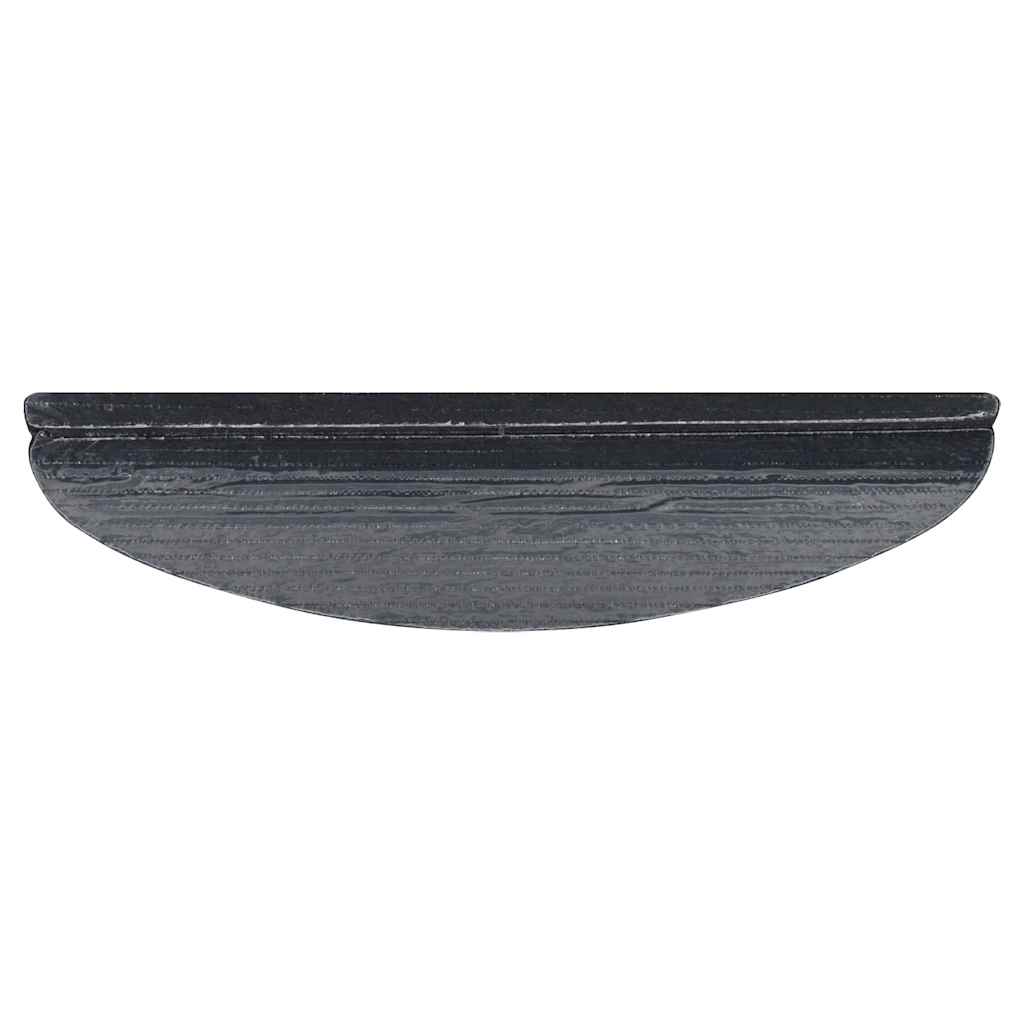 Selvklebende trappematter 10 stk grå 56x17x3 cm