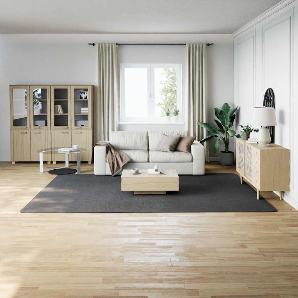 Shaggy-teppe antrasitt 240x340 cm polyester