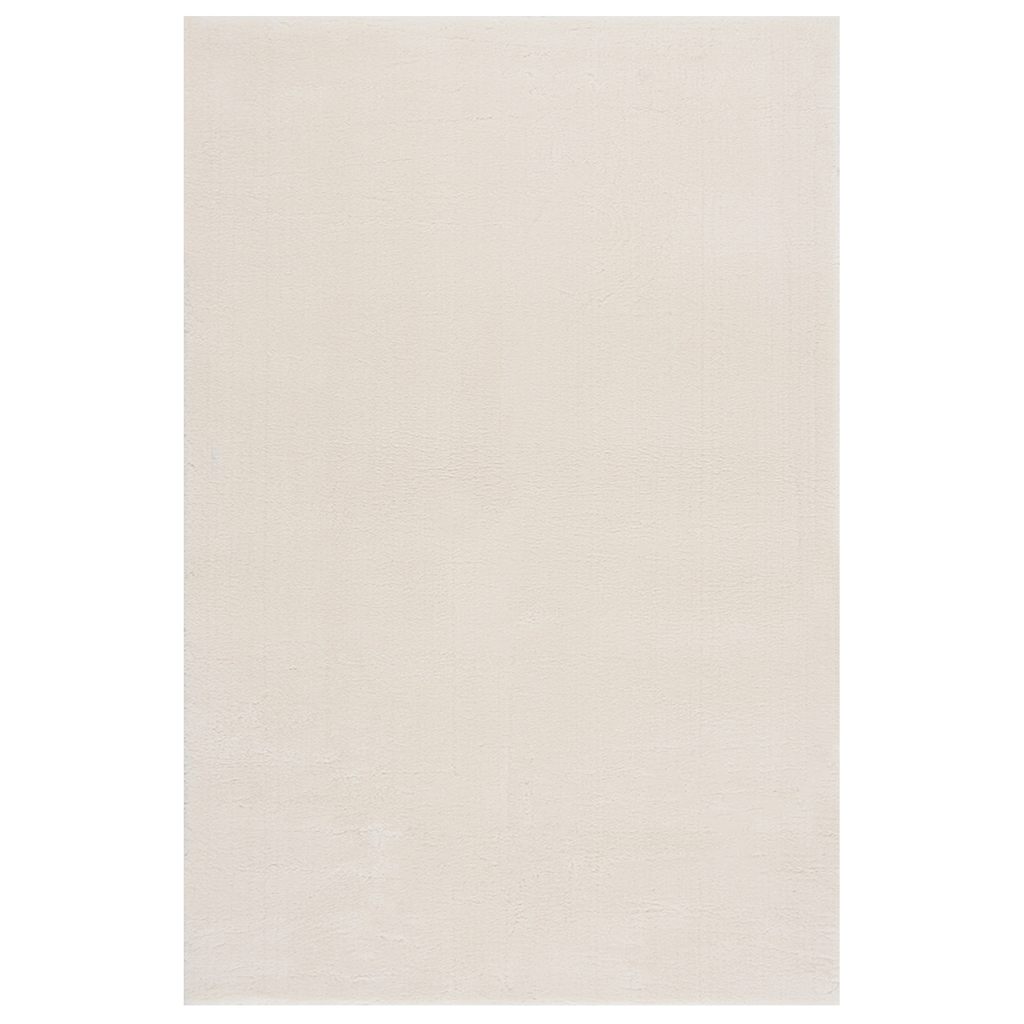 Shaggy-teppe kremhvit 240x340 cm polyester