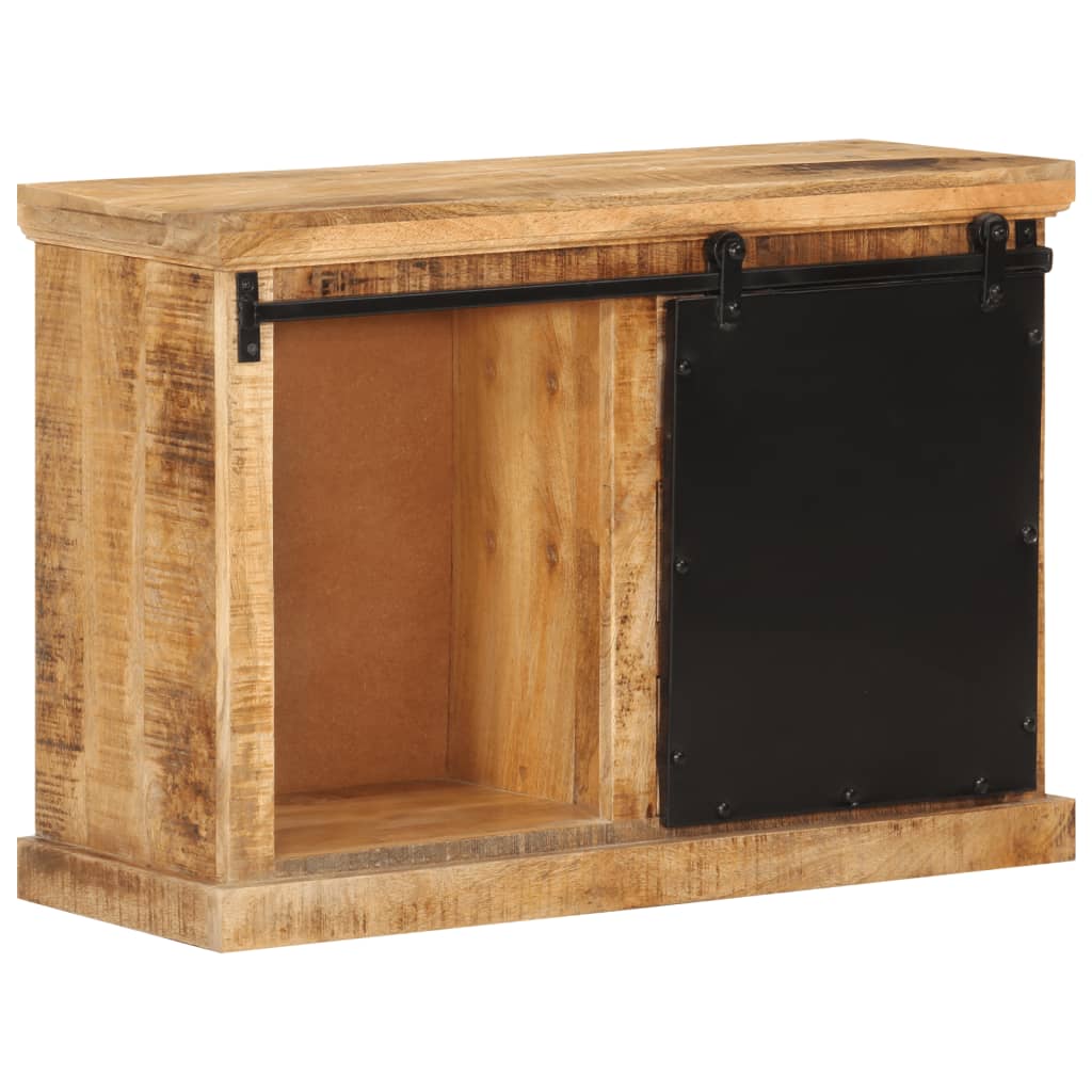 Skjenk 80x30x55 cm grov heltre mango