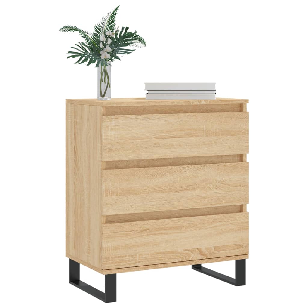 Skjenk sonoma eik 60x35x70 cm konstruert tre