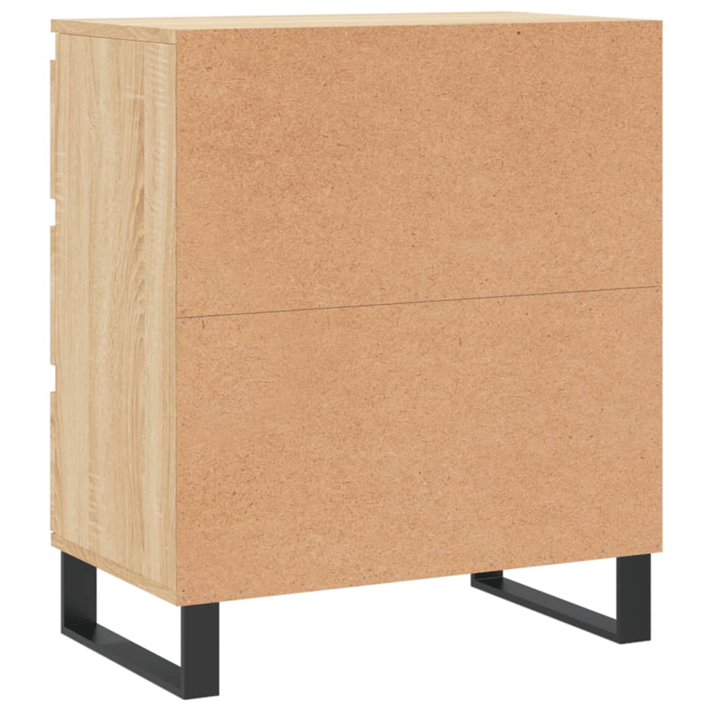 Skjenk sonoma eik 60x35x70 cm konstruert tre