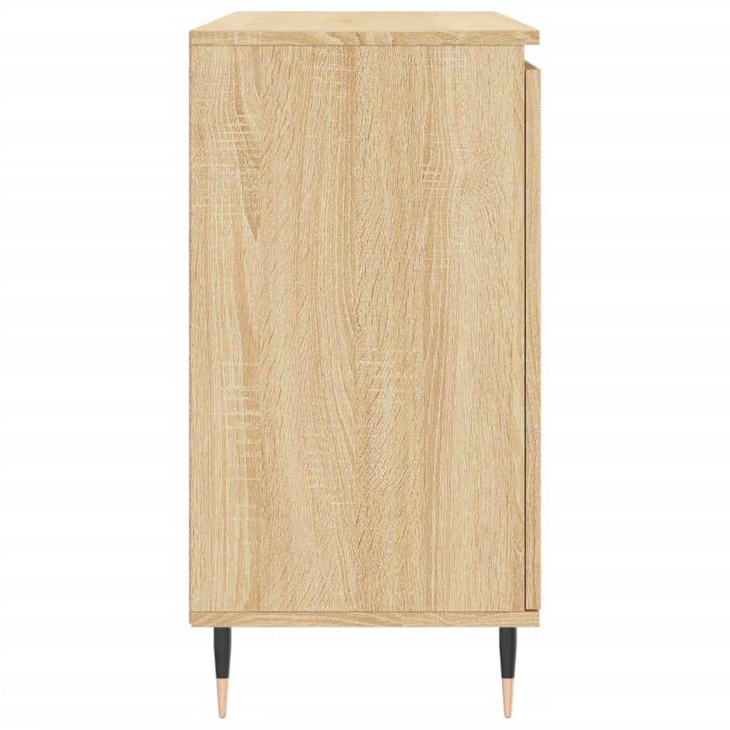 Skjenk sonoma eik 101,5x35x70 cm konstruert tre