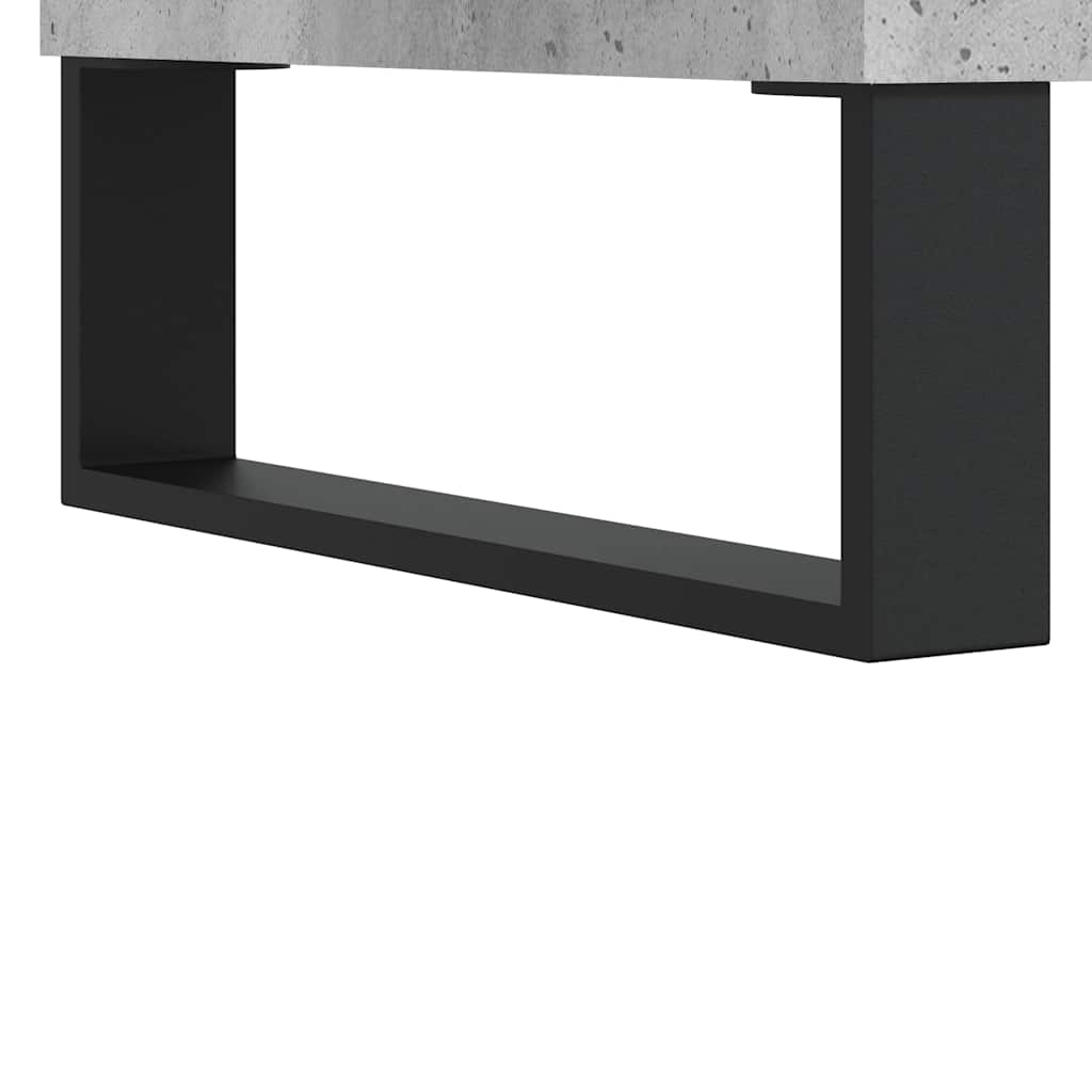 Skjenk grå 101,5x35x70 cm konstruert tre vidaXL