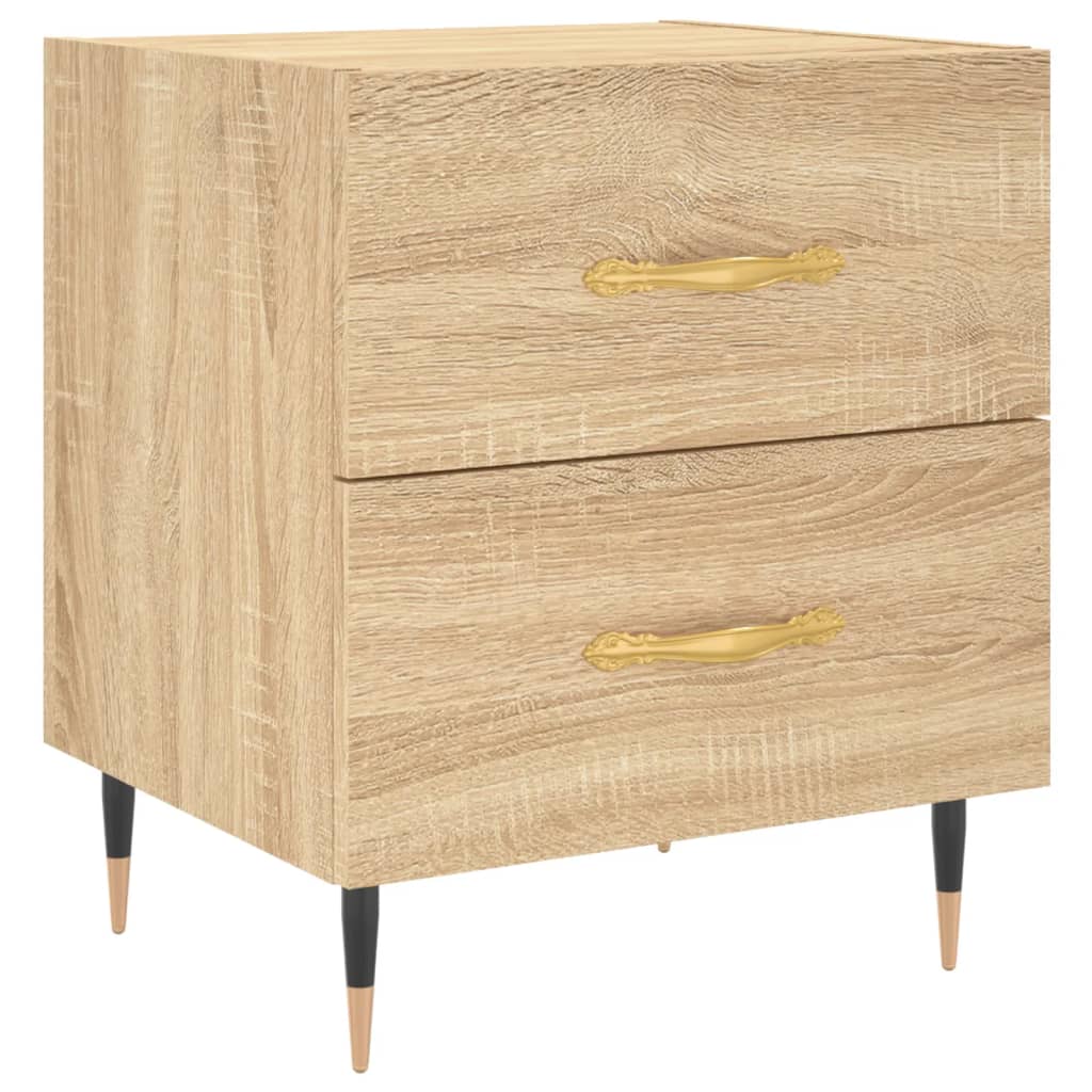Nattbord sonoma eik 40x35x47,5 cm konstruert tre