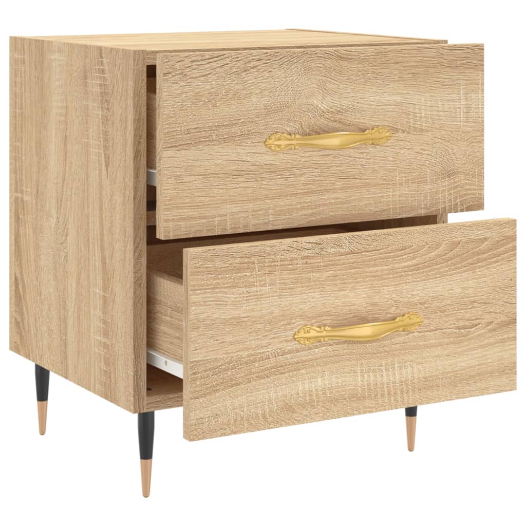 Nattbord sonoma eik 40x35x47,5 cm konstruert tre
