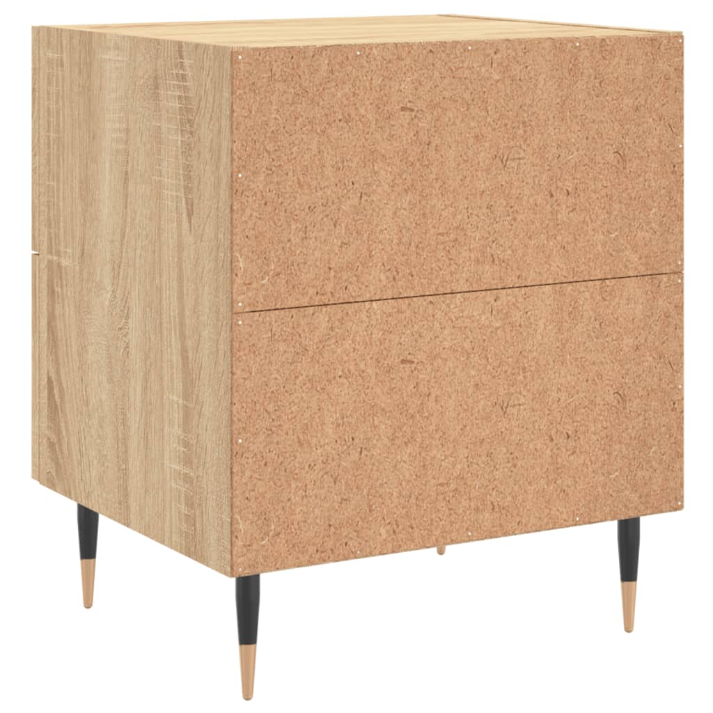 Nattbord sonoma eik 40x35x47,5 cm konstruert tre