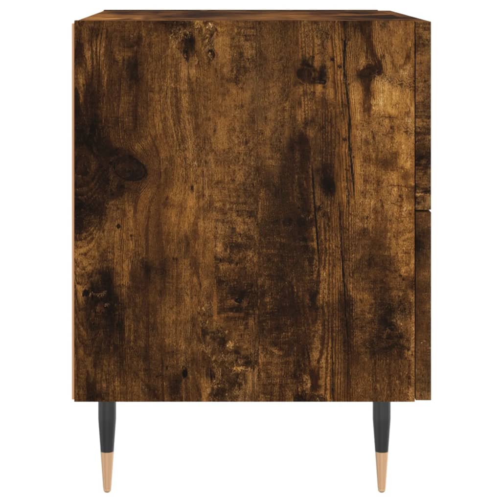 Nattbord røkt eik 40x35x47,5 cm konstruert tre
