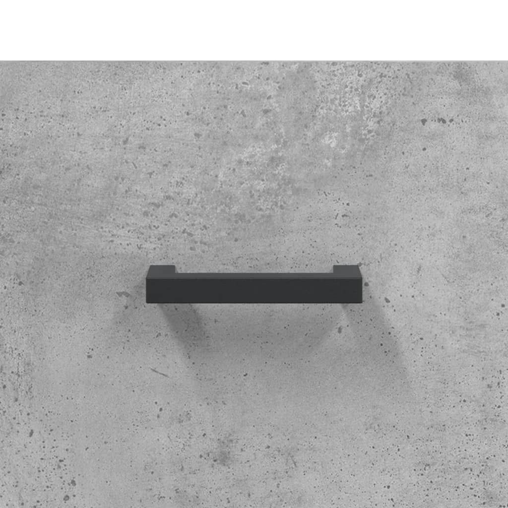 Nattbord betonggrå 40x35x47,5 cm konstruert tre