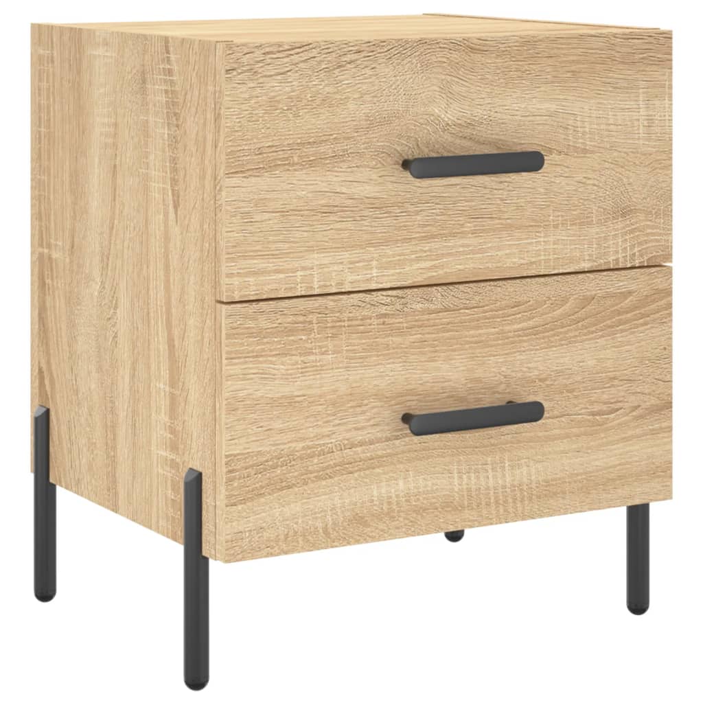 Nattbord sonoma eik 40x35x47,5 cm konstruert tre